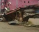Destruction des commerces construits autour du domaine public des 3 quartiers à Libreville