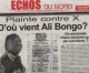 Gabon – Le président Bongo fustige une certaine presse “irresponsable”