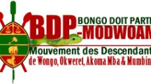 Communiqué: Lancement officiel cette semaine du nouveau parti politique gabonais, le BDP-Modwoam