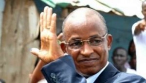 Le candidat à la présidentielle en Guinée Cellou Dalein Diallo, le 27 juin 2010 à Conakry