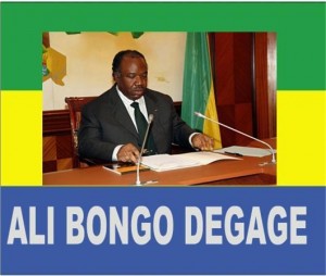 Gabon: un SMS appelle à manifester le lundi 21/02/2011 pour la demission d’Ali Bongo, 43 ans au pouvoir