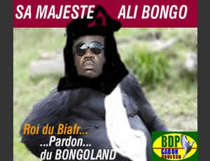 Le très faussaire dictateur Roitelet du Biafr... pardon, du Bongoland