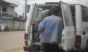 Une ambulance transformée en TM