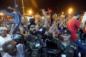 Tripoli : les rebelles sur la place Verte