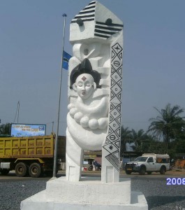 De nouveaux monuments à Angondjé