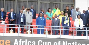 Ali Bongo Ondimba demande aux « Panthères » de prendre chaque match comme une finale