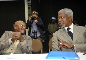 “Il faut panser les plaies de la Côte d’Ivoire”, dit Gbagbo selon Mgr Tutu